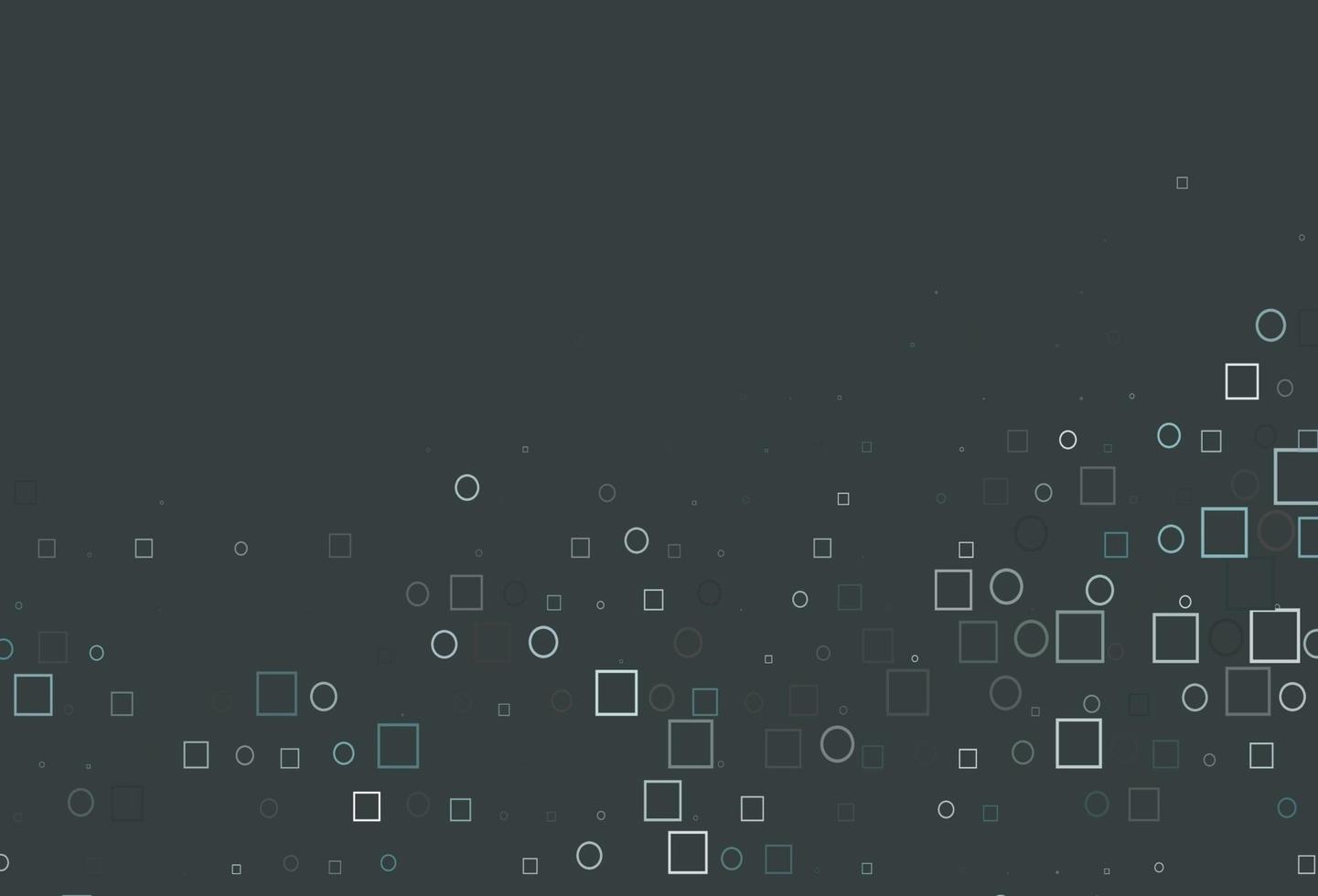 Light BLUE vector layout with circle spots, cubes.