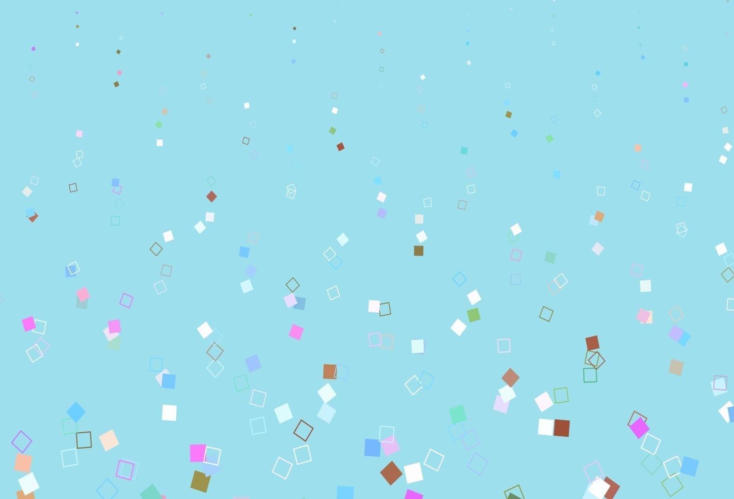 Light Multicolor, Rainbow vector cover with polygonal style.