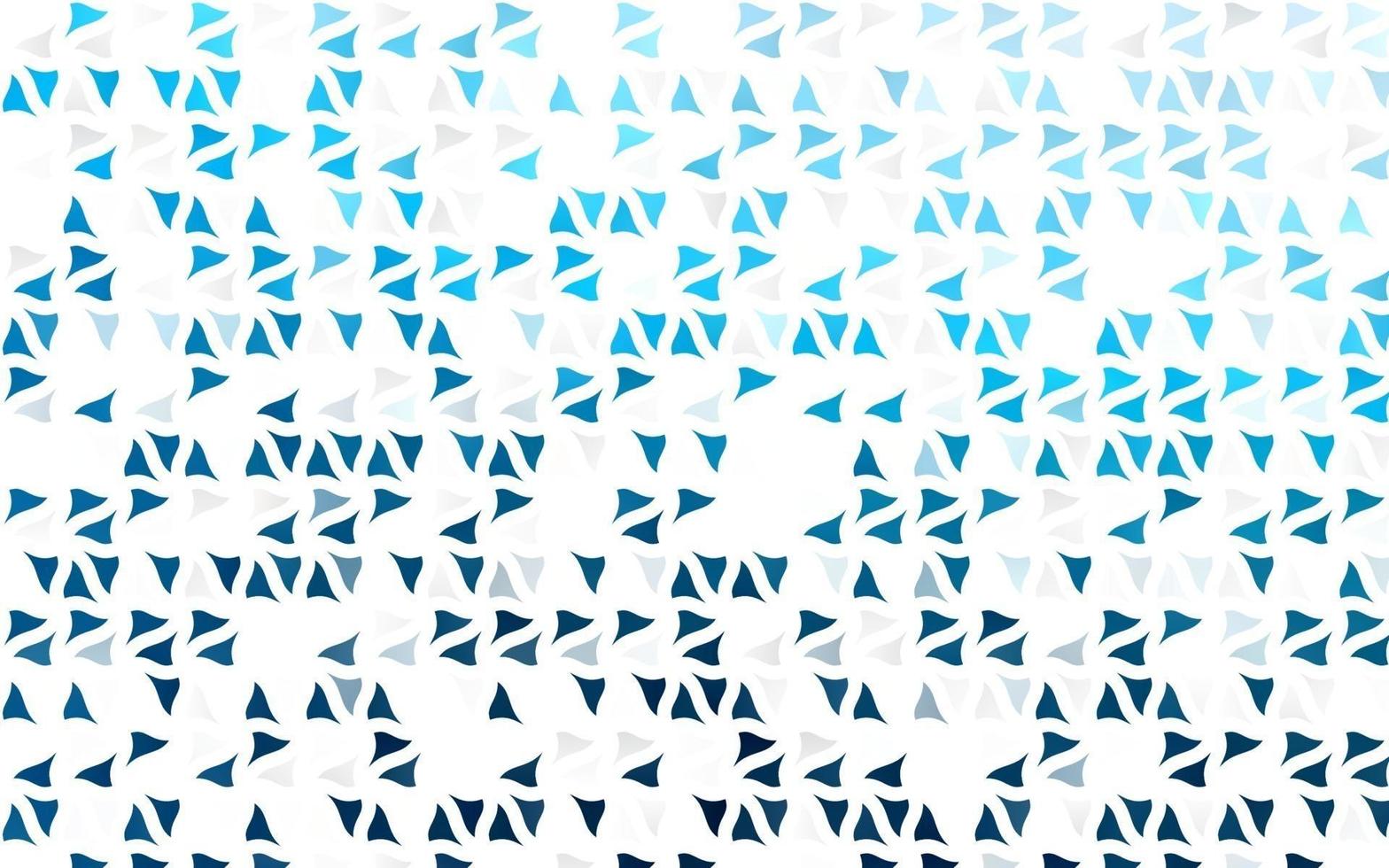 Light BLUE vector cover in polygonal style.