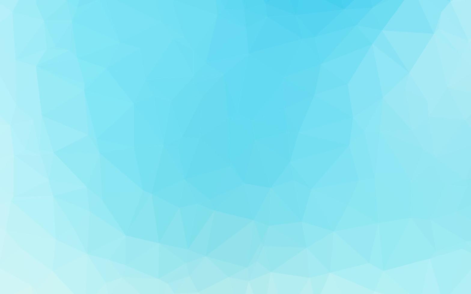 Light BLUE vector polygonal pattern.