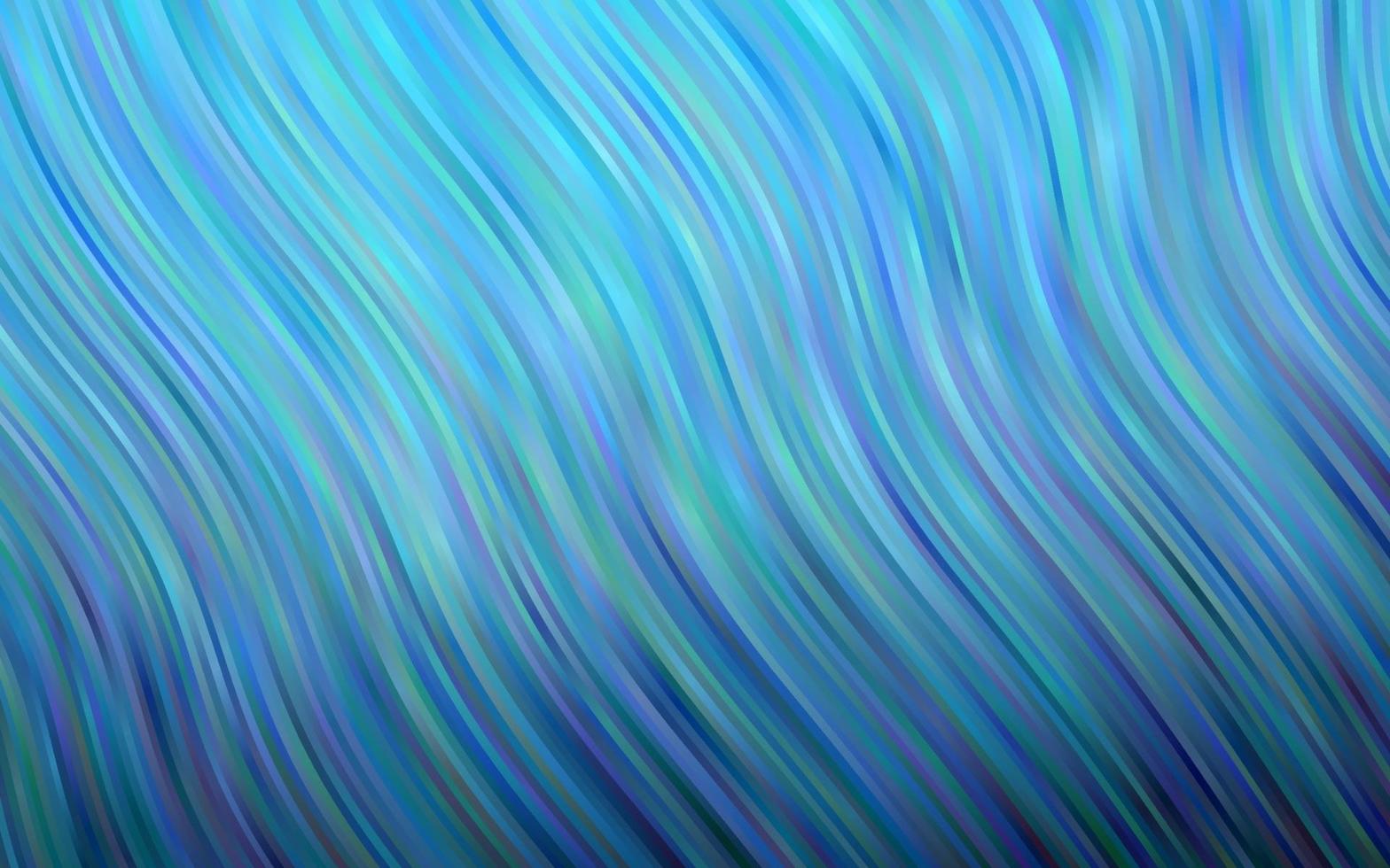 Light BLUE vector template with lines, ovals.