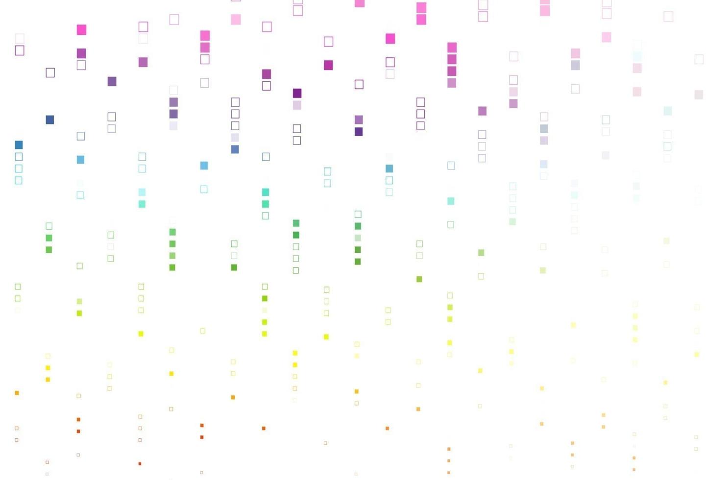 Light Multicolor, Rainbow vector cover with polygonal style.