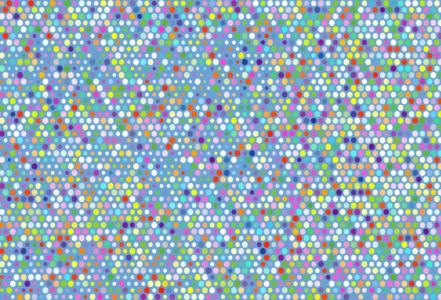 Light Multicolor, Rainbow vector pattern with spheres.