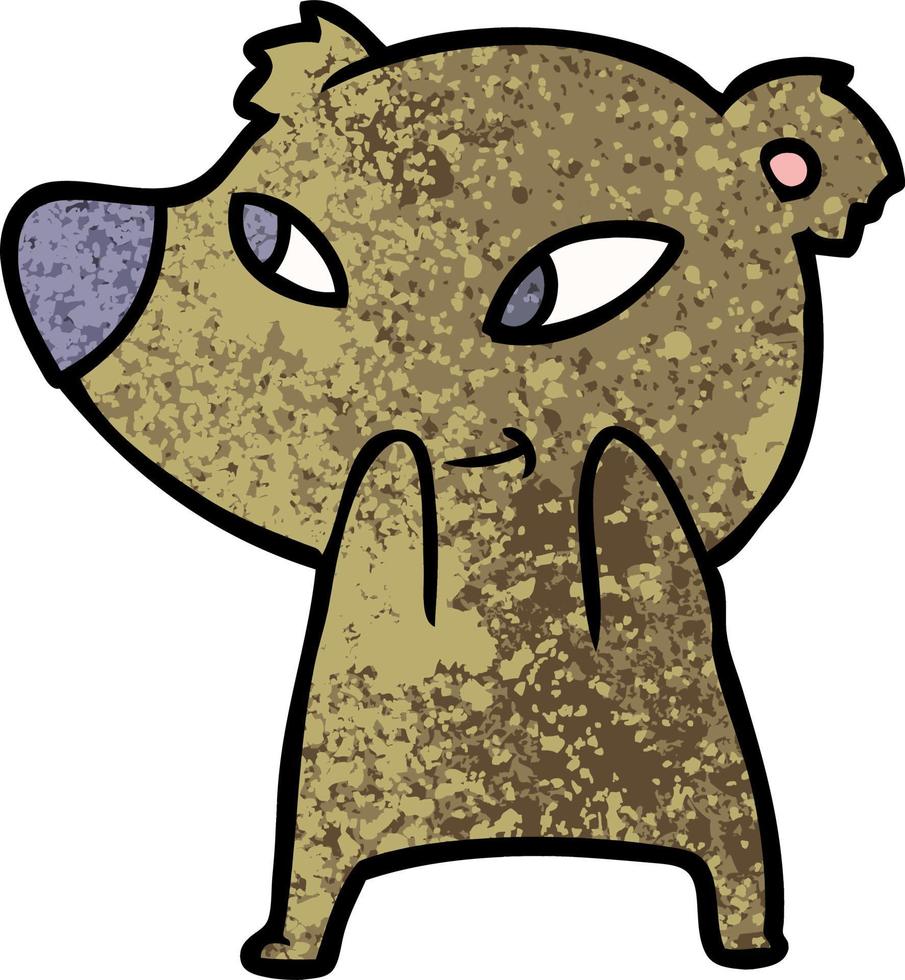 cute cartoon bear vector