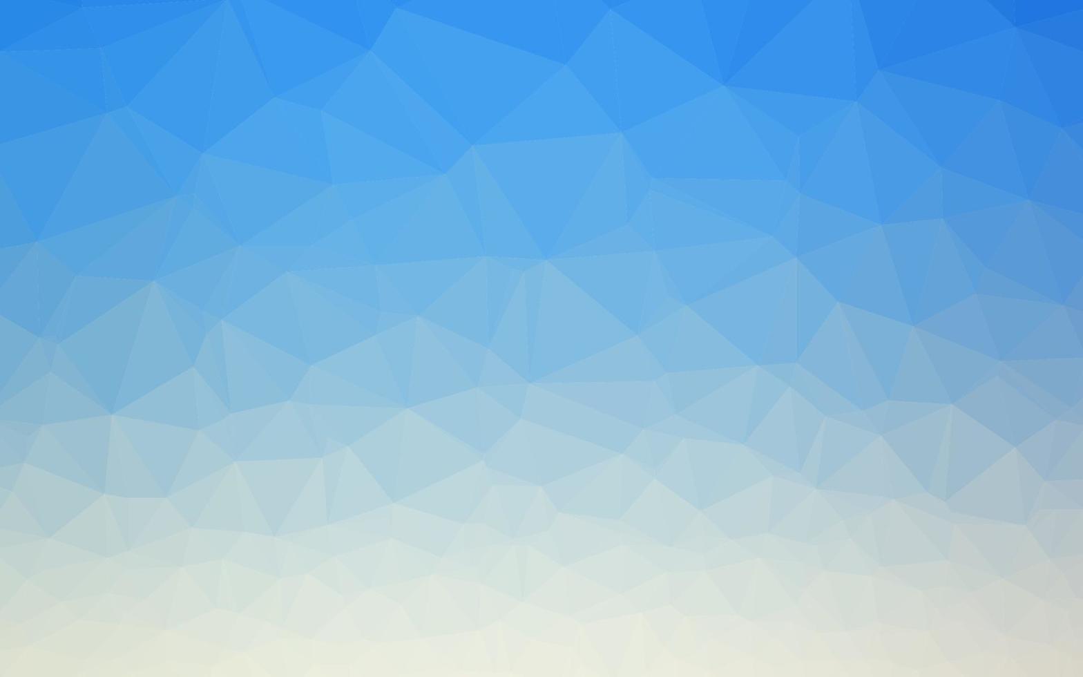 Telón de fondo abstracto de polígono de vector azul claro.