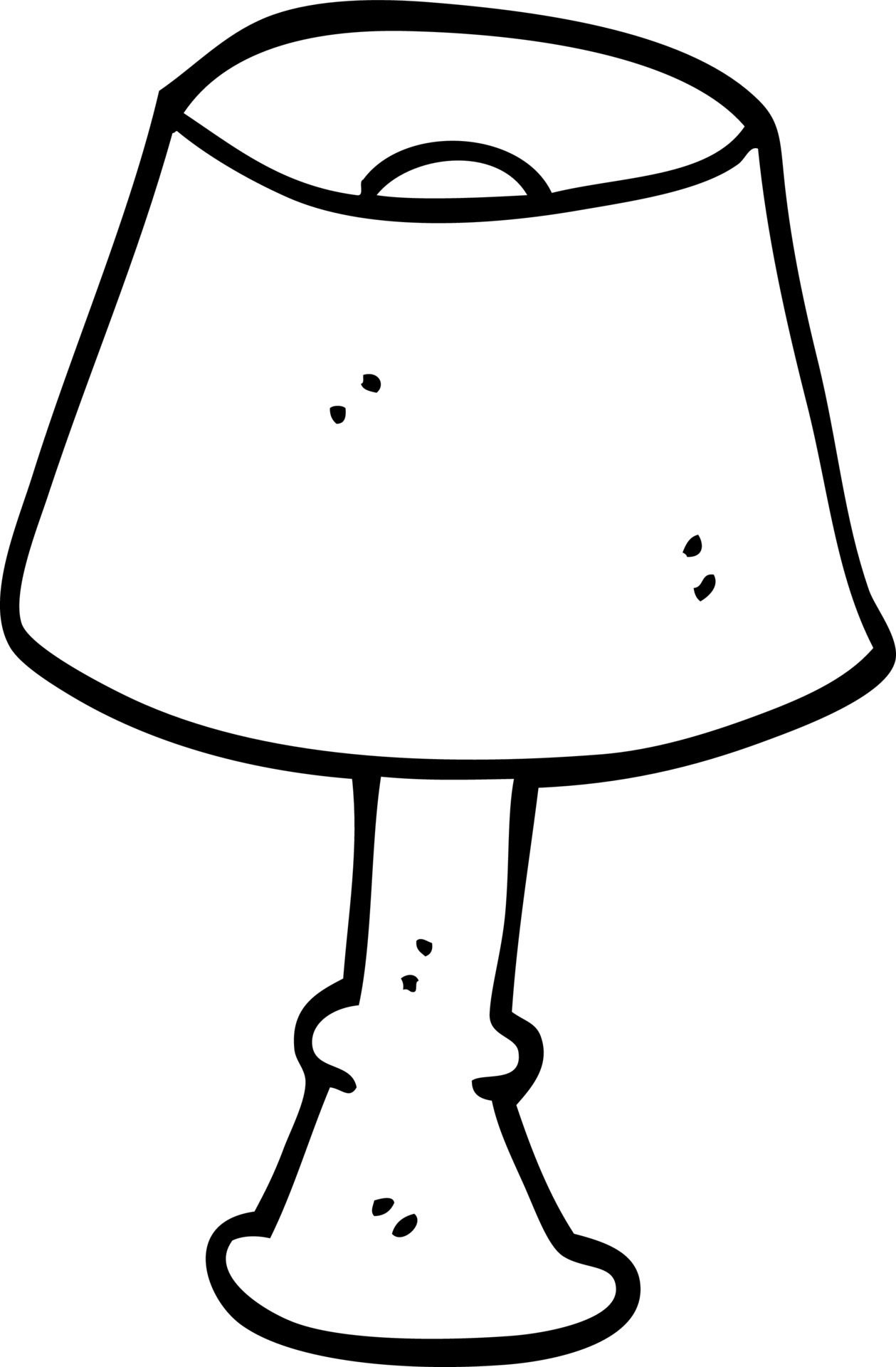 Lamp Drawing For Kids