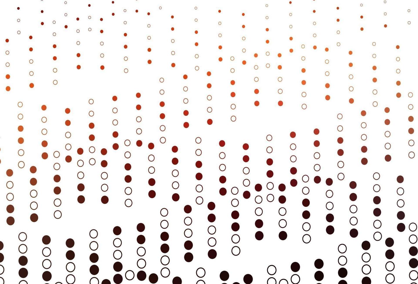 Light Orange vector backdrop with dots.