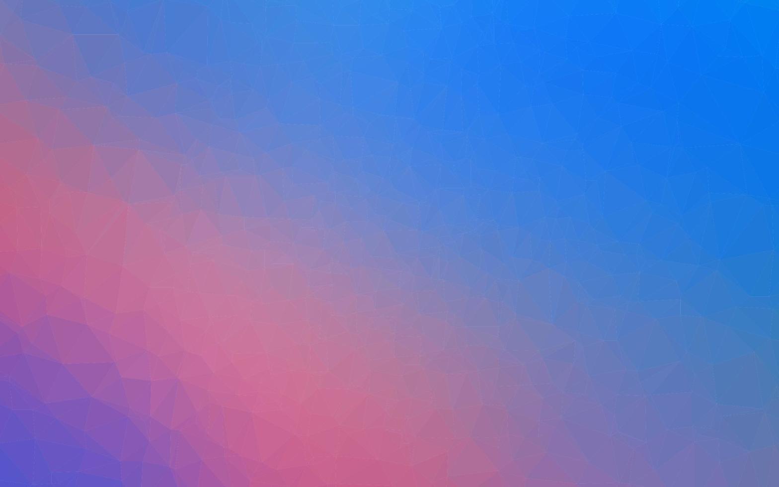 Light Blue, Red vector triangle mosaic texture.