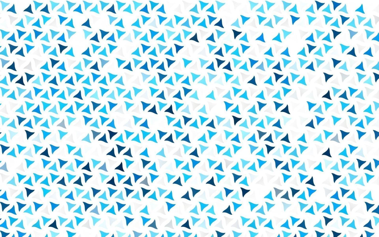 Light BLUE vector seamless layout with lines, triangles.