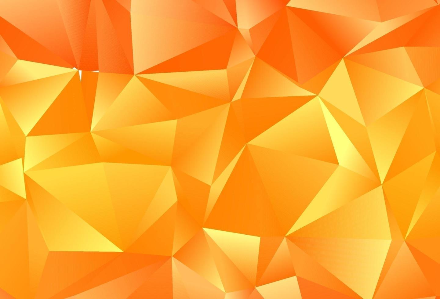 Light Orange vector low poly layout.