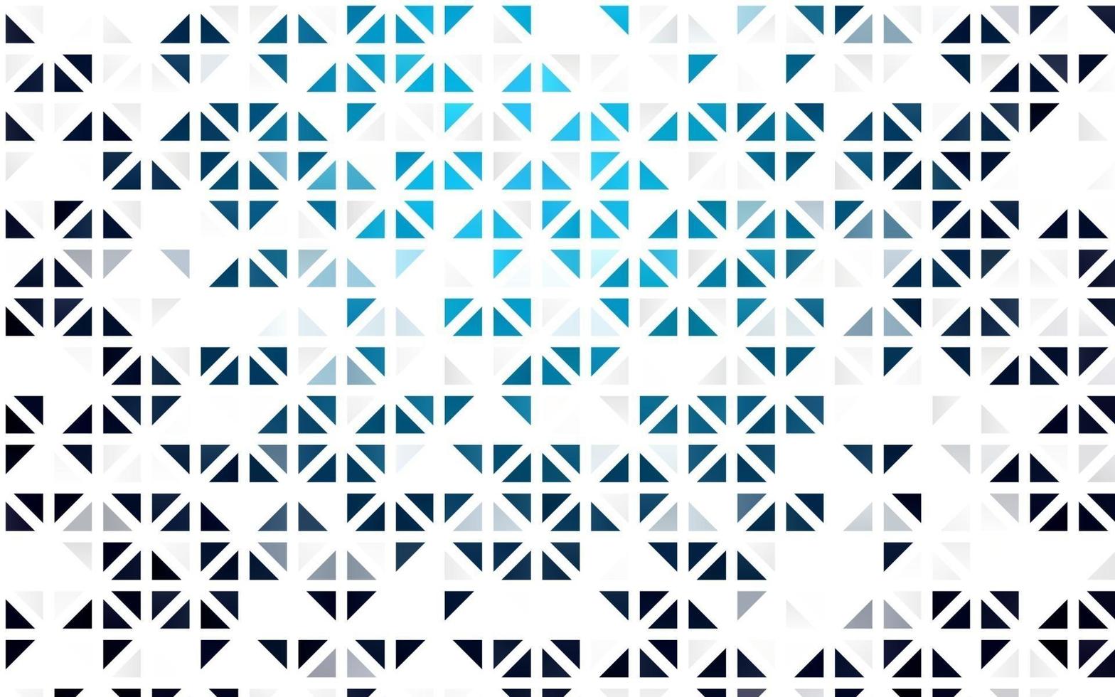 Light BLUE vector seamless texture in triangular style.