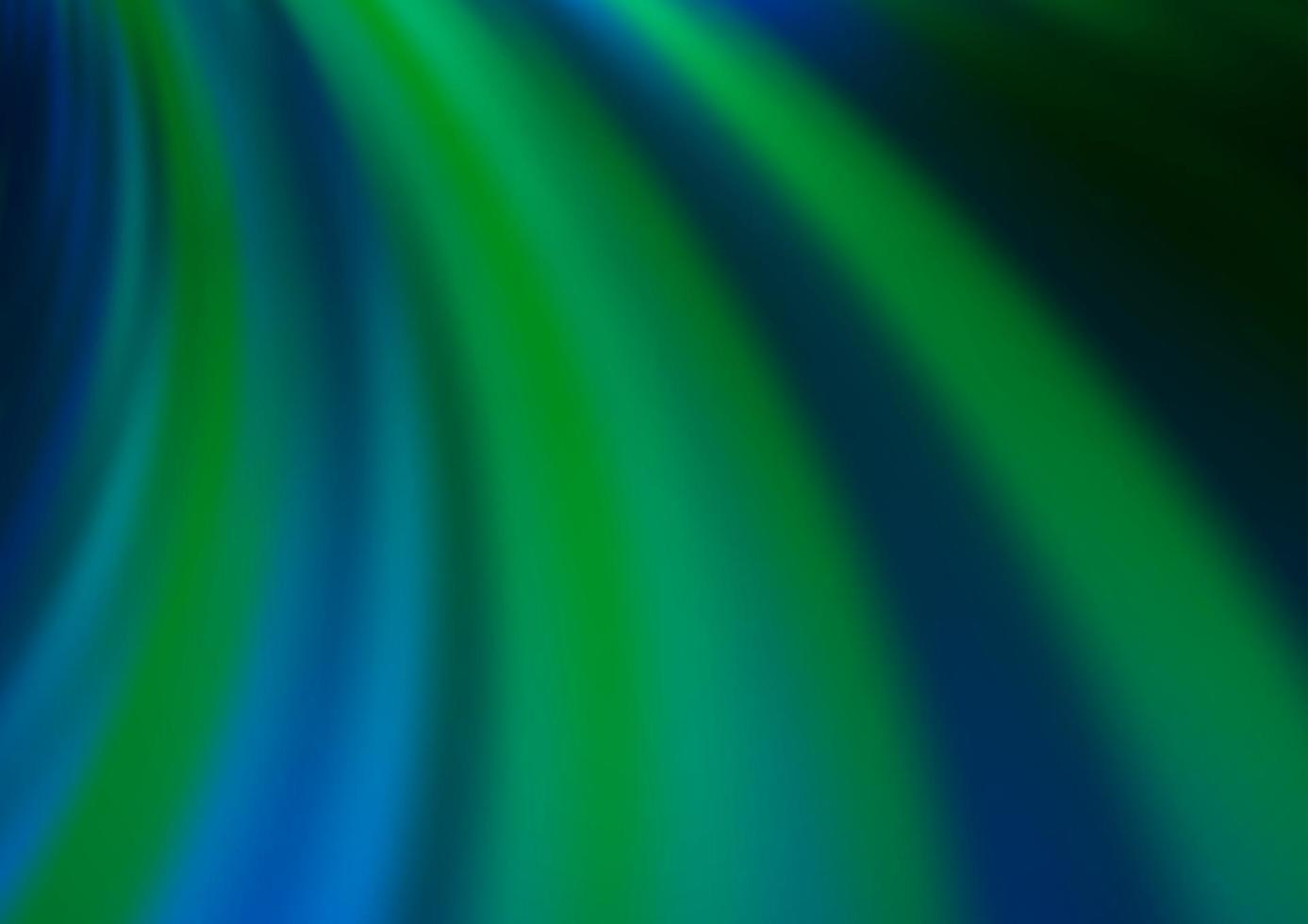 Dark Blue, Green vector pattern with lines, ovals.