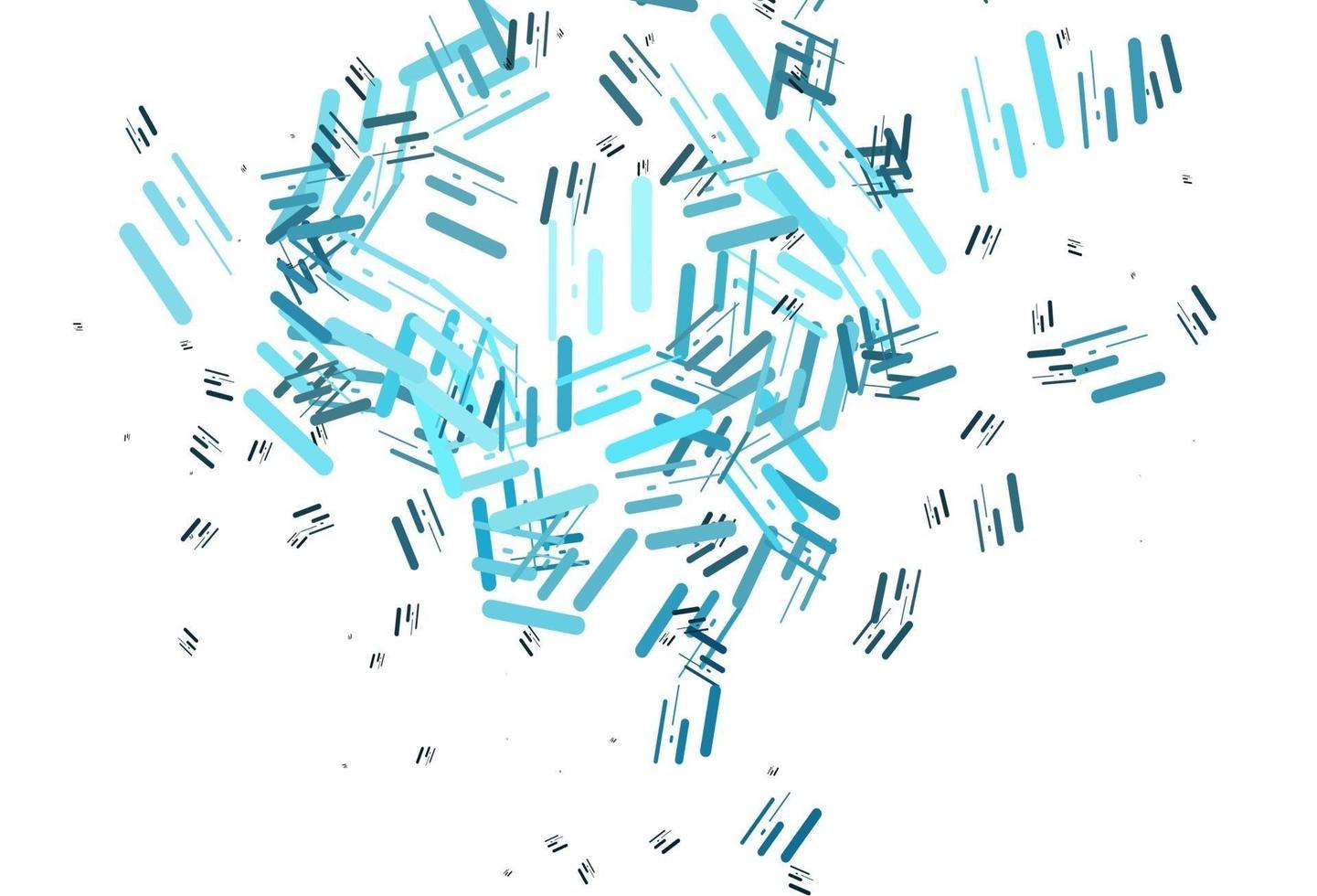Light BLUE vector template with repeated sticks.