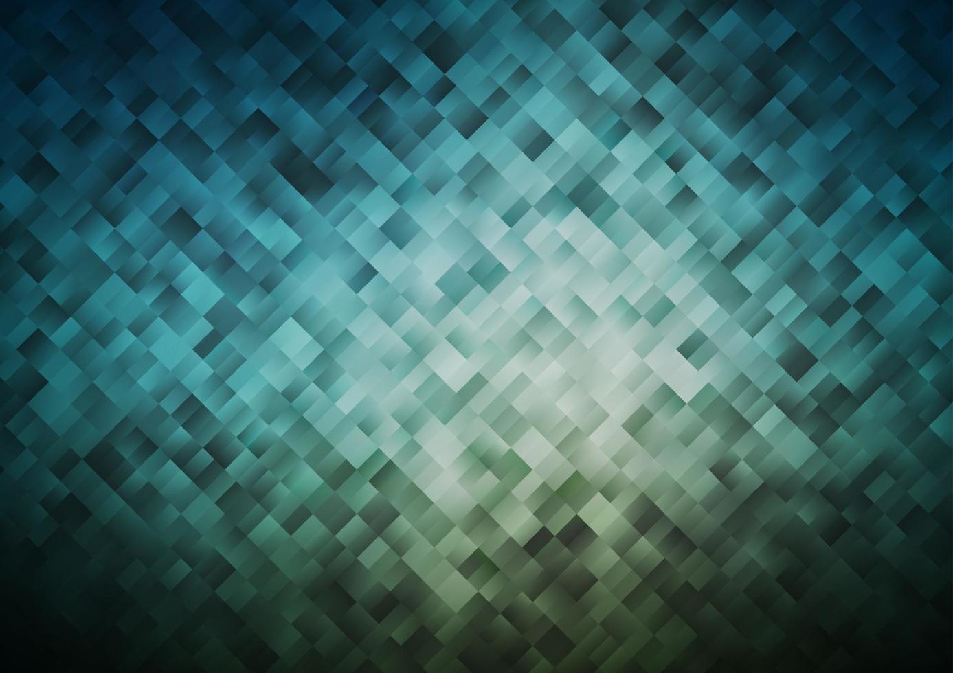 Dark Blue, Green vector background with rectangles.