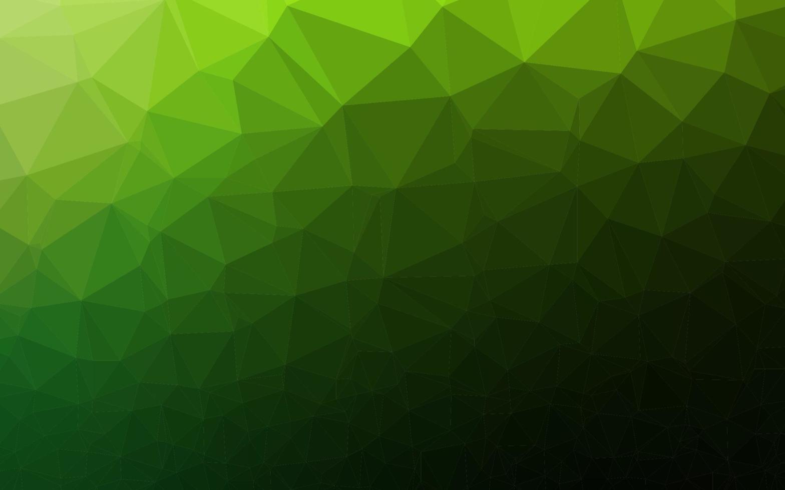 Light Green vector blurry triangle texture.