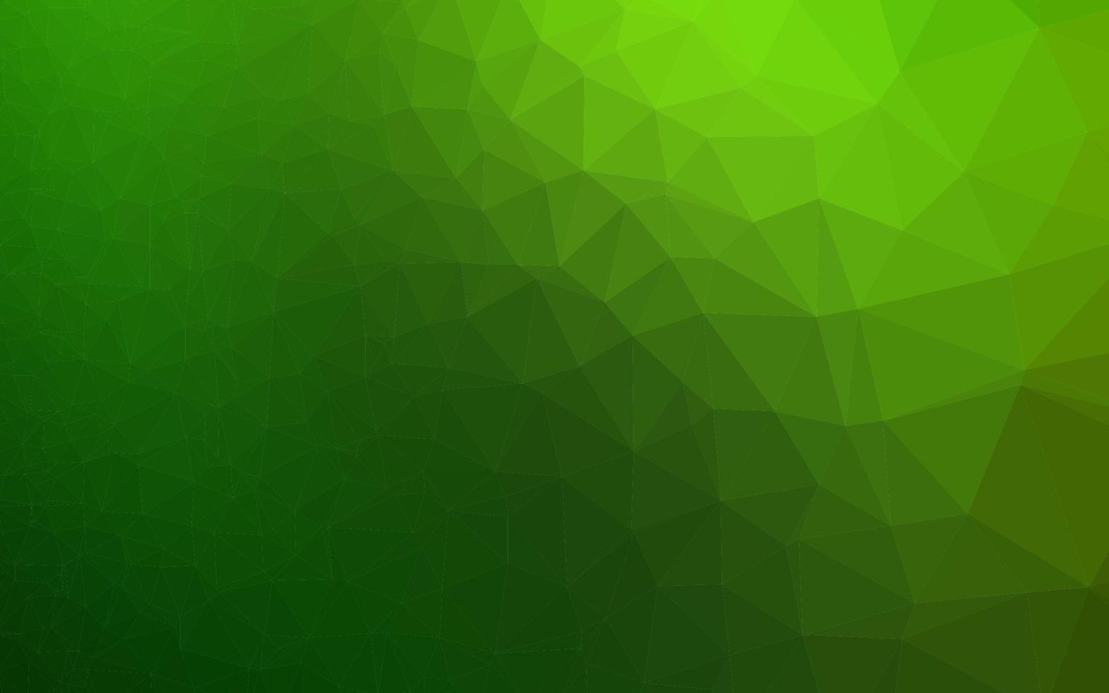 Light Green vector low poly texture.