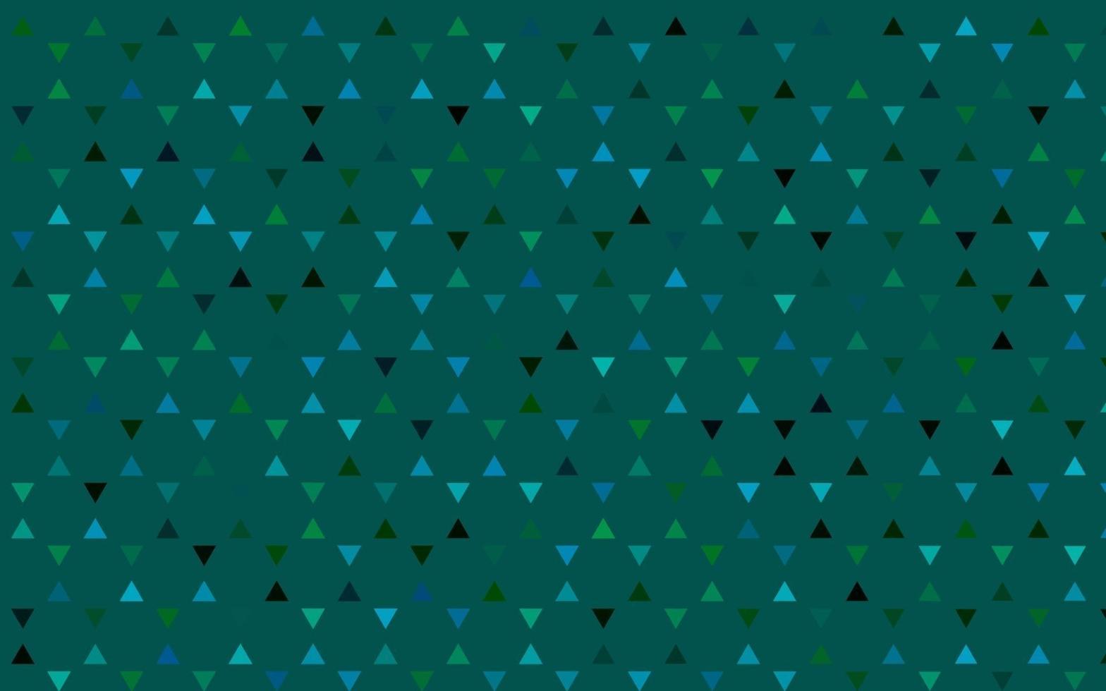 Light Blue, Green vector seamless pattern in polygonal style.