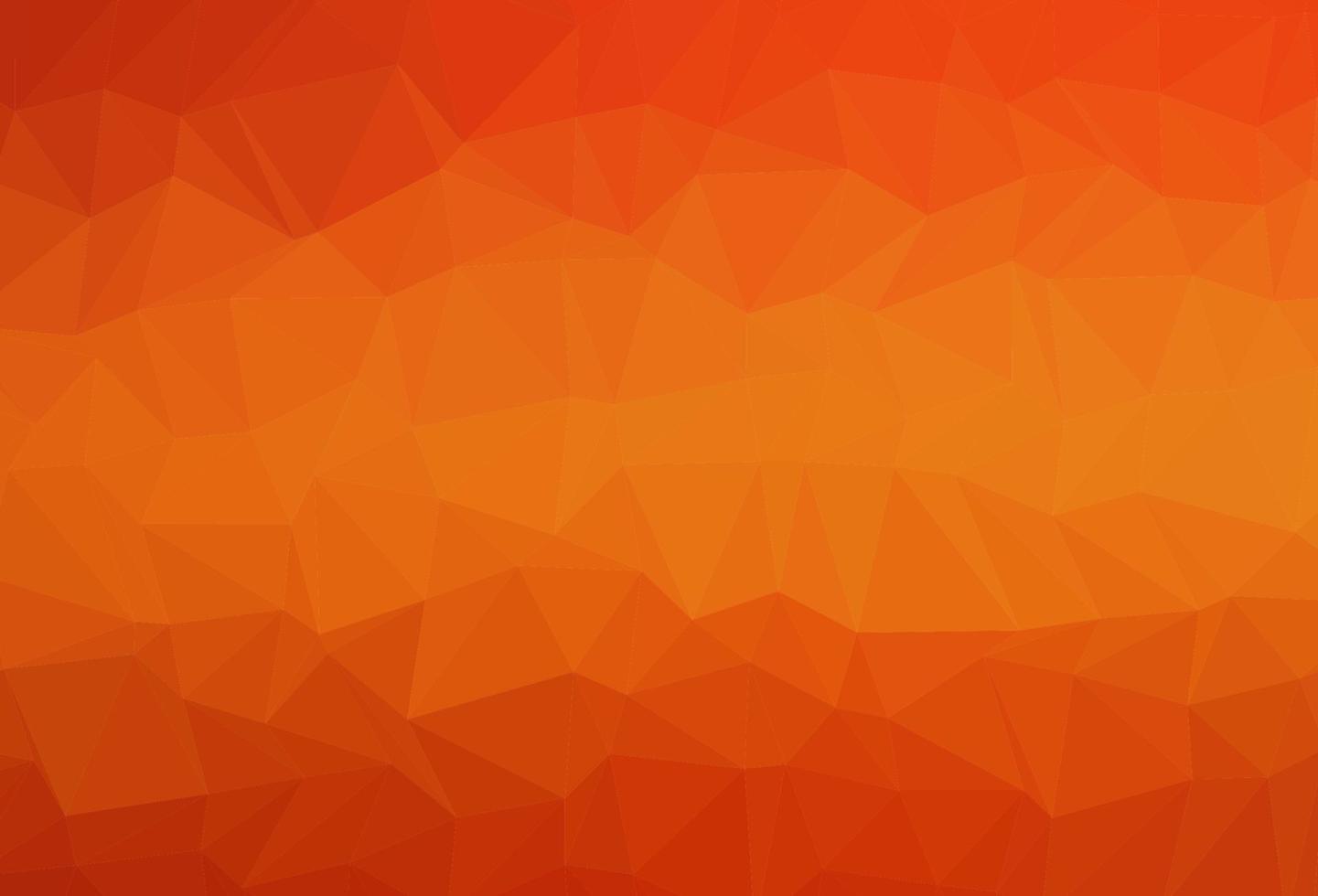 Light Orange vector low poly cover.