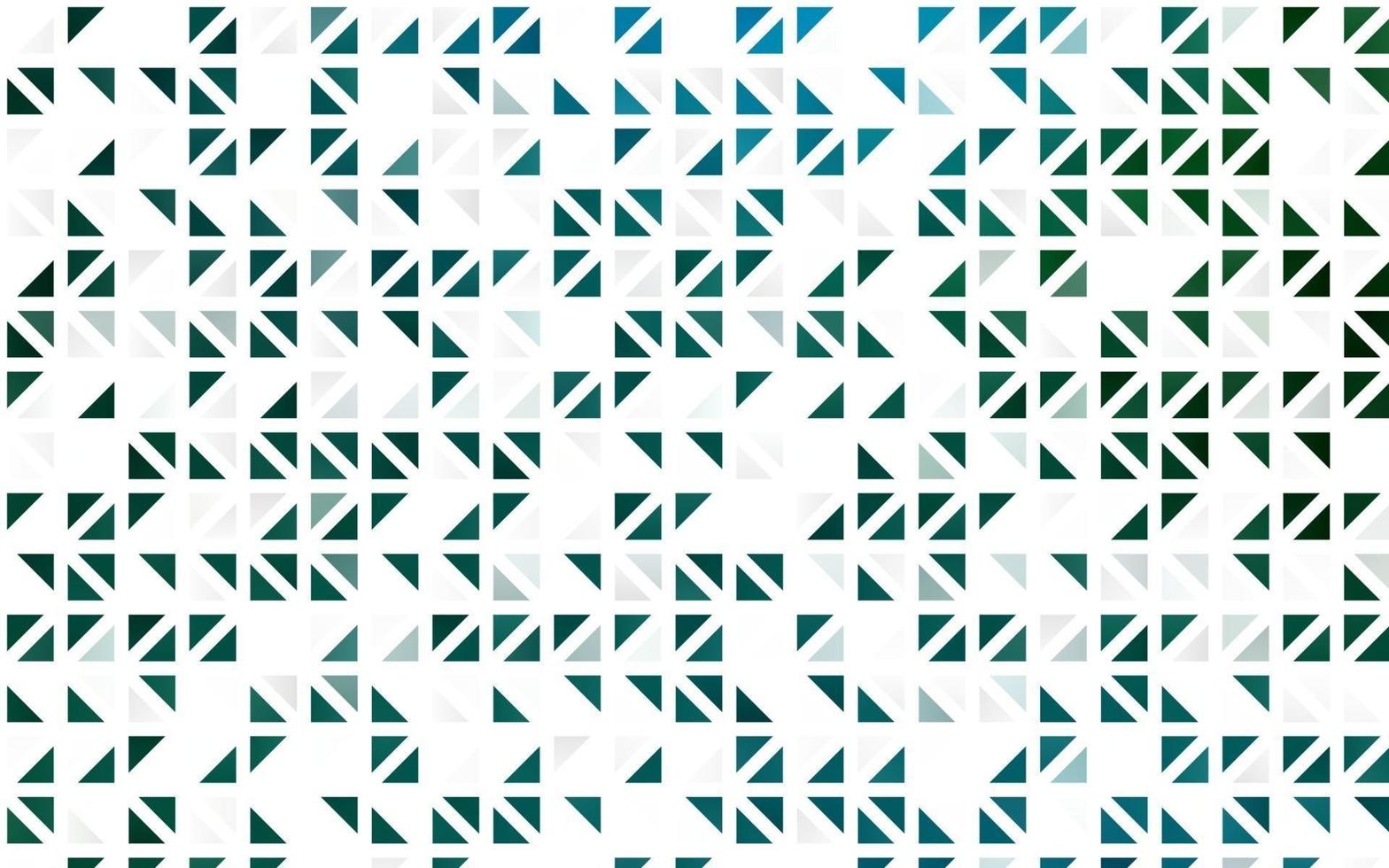 Light Blue, Green vector seamless background with triangles.