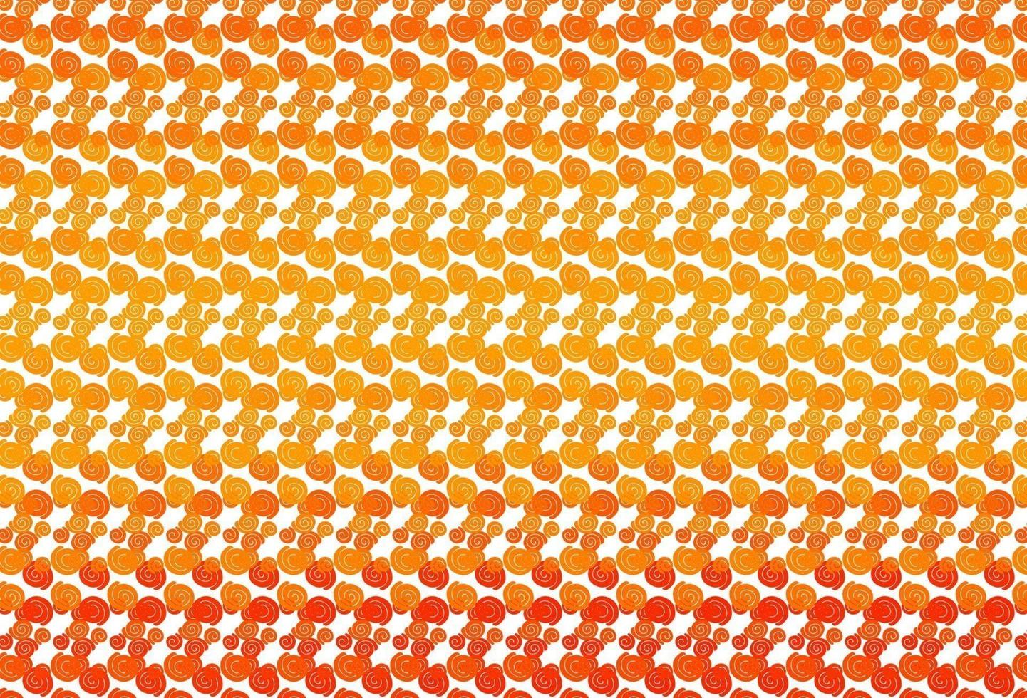 Light Orange vector template with liquid shapes.