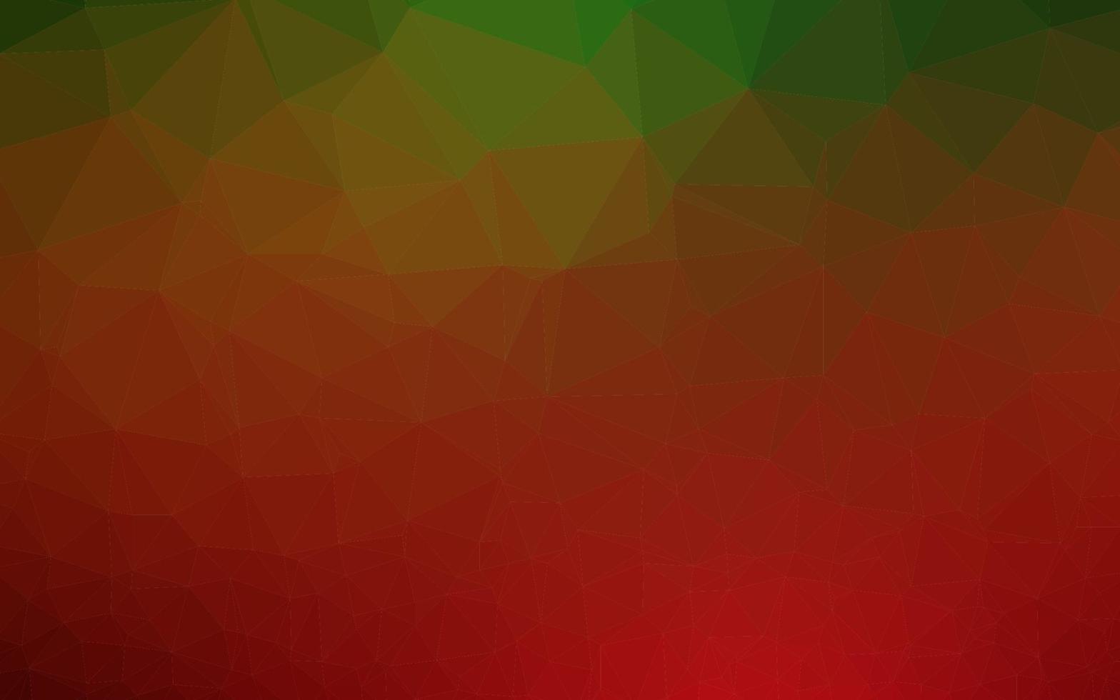 Light Green, Red vector blurry triangle texture.