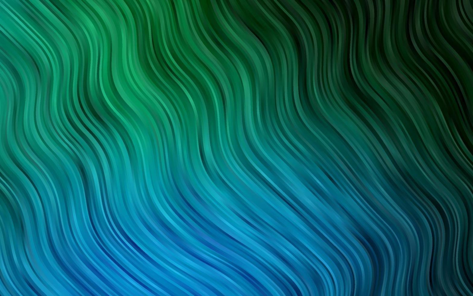 Dark Blue, Green vector pattern with lamp shapes.