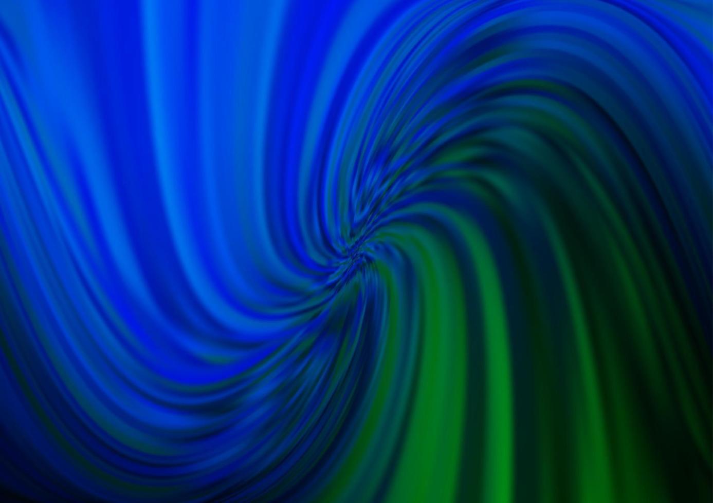 Dark Blue, Green vector backdrop with bent lines.
