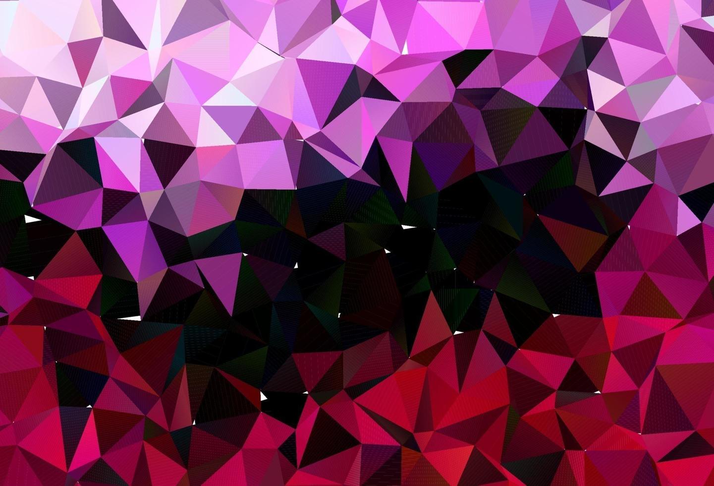 Light Pink vector low poly layout.