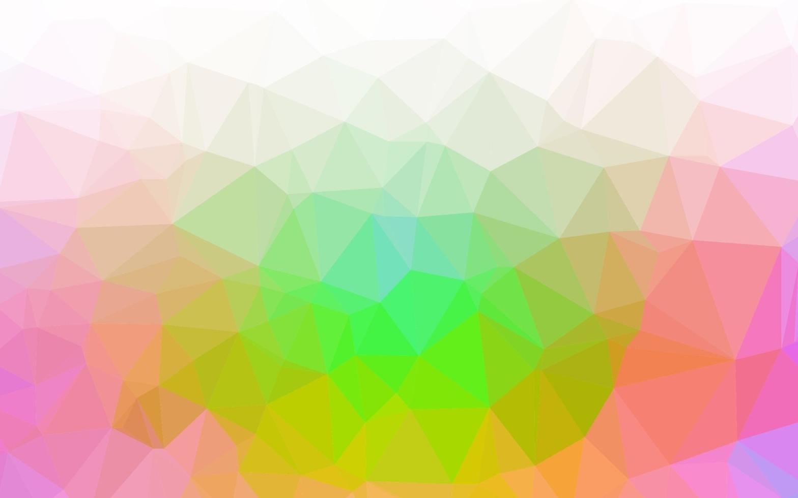 luz multicolor, patrón de mosaico abstracto de vector de arco iris.