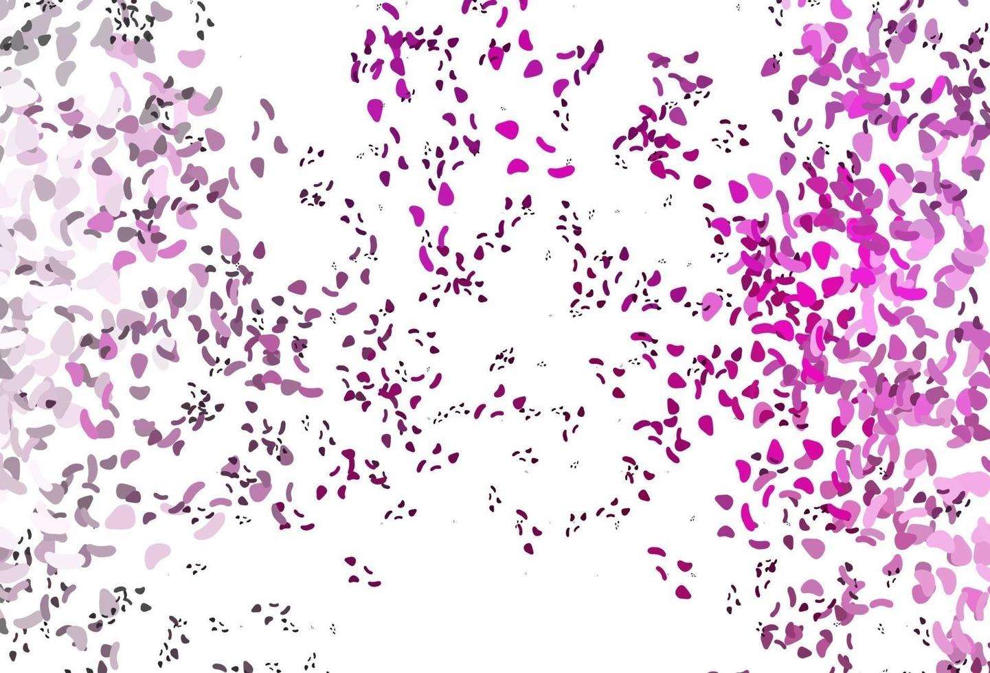 Light Pink vector backdrop with abstract shapes.