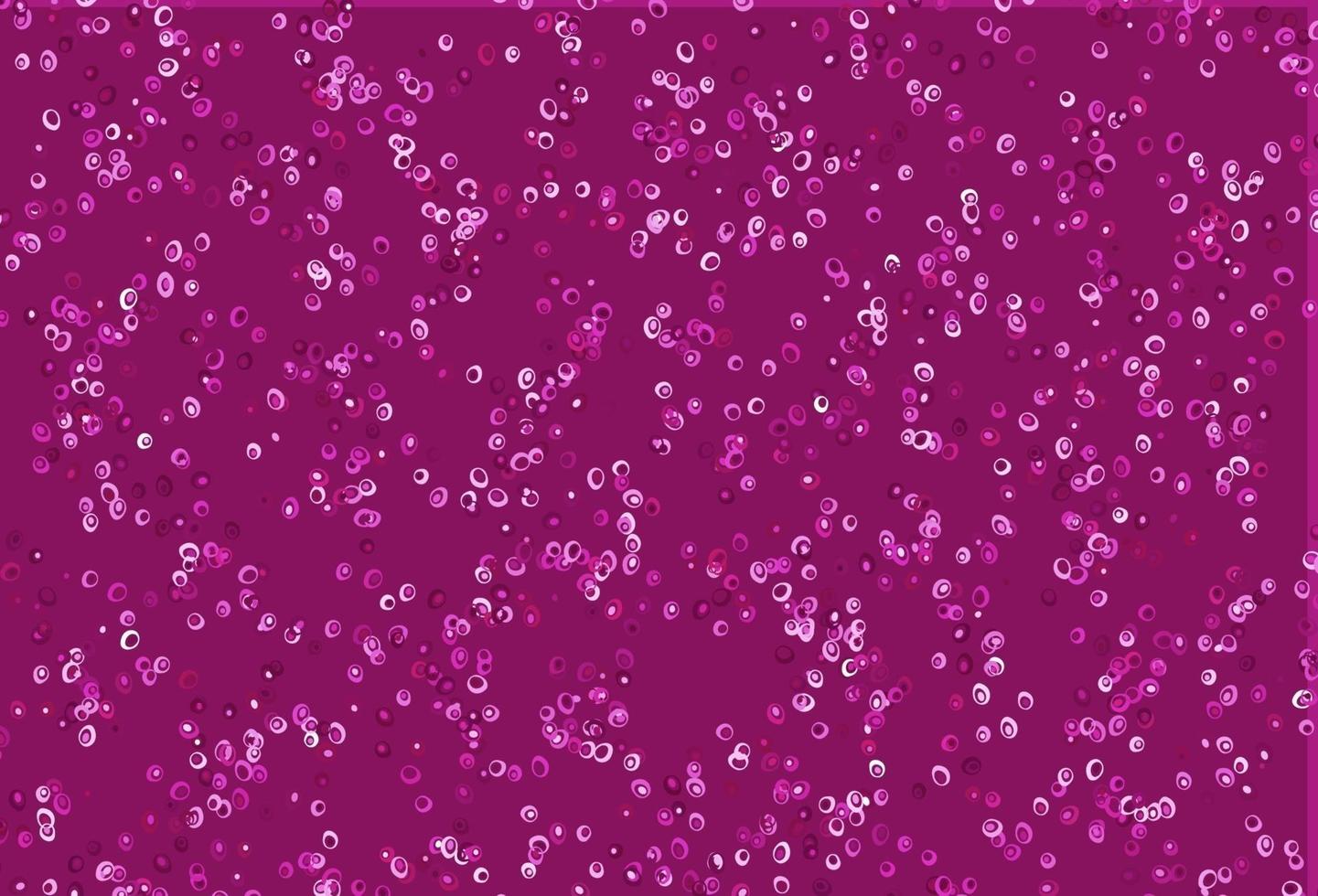 Light Pink vector cover with spots.