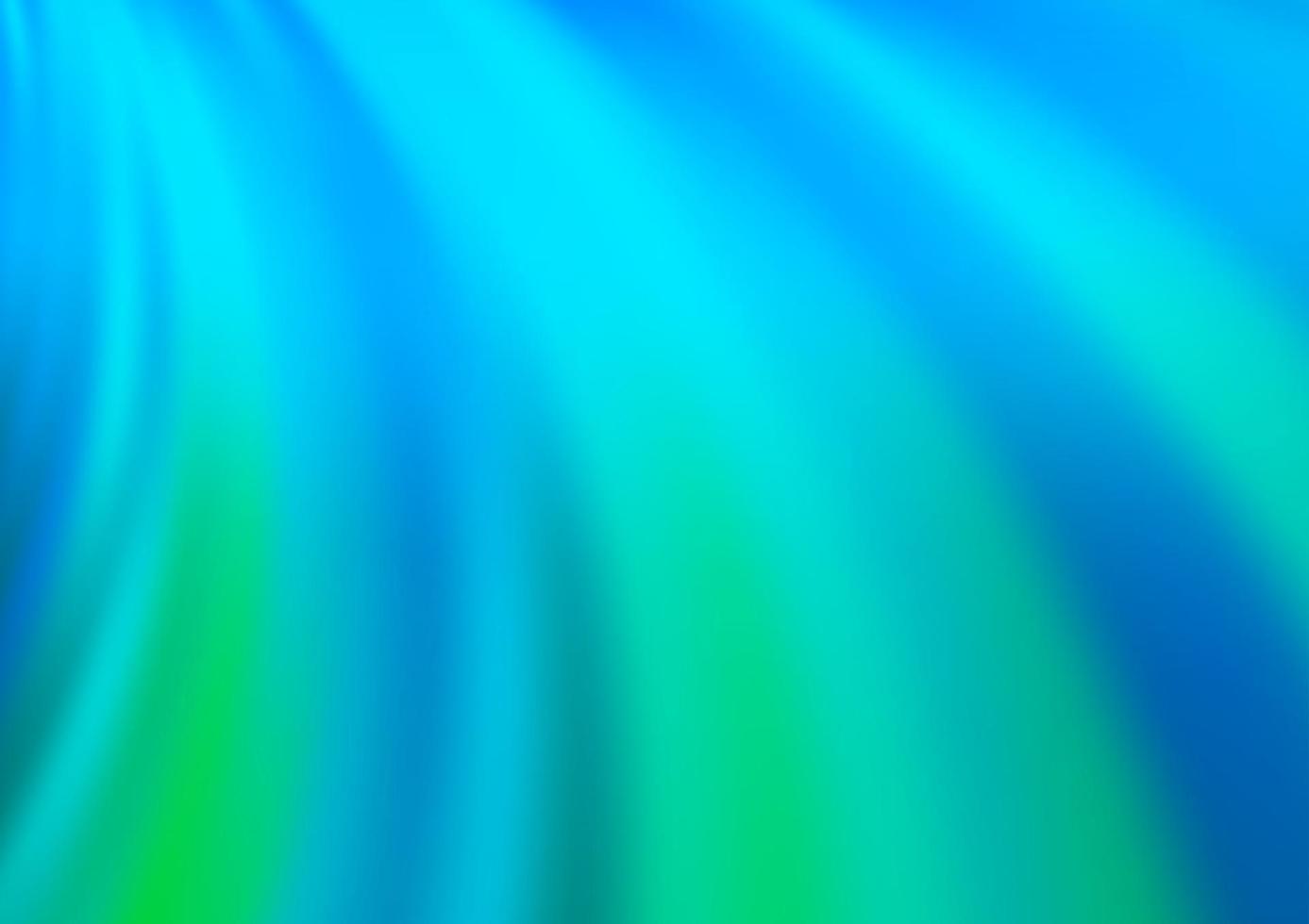 Fondo de vector azul claro, verde con líneas abstractas.