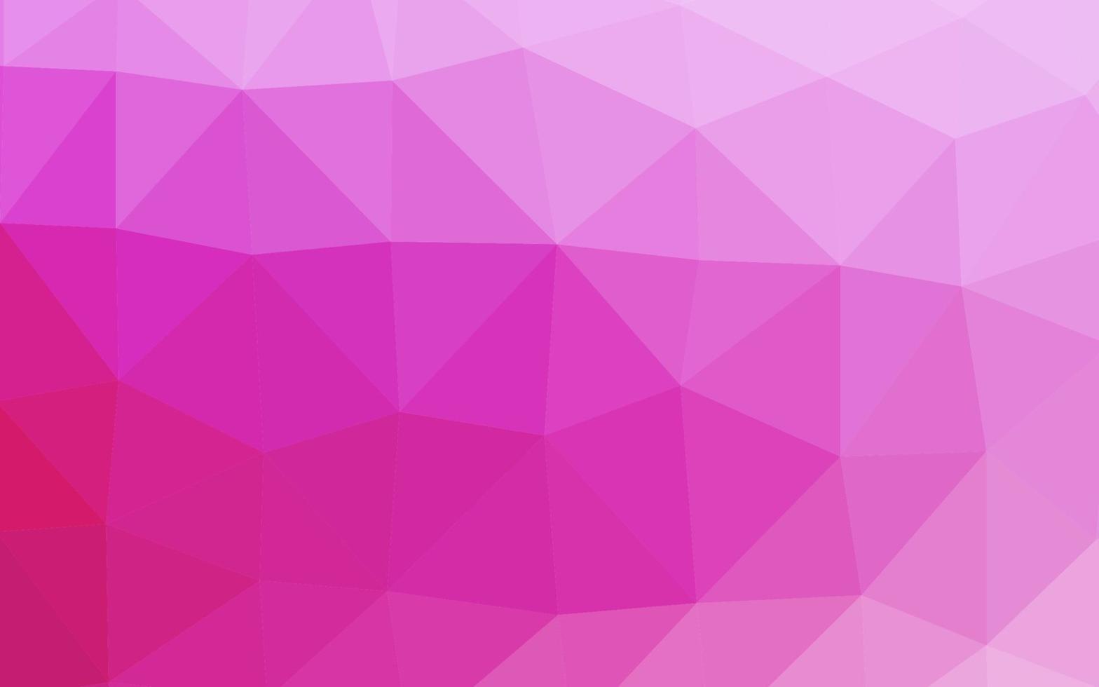Light Pink vector triangle mosaic texture.