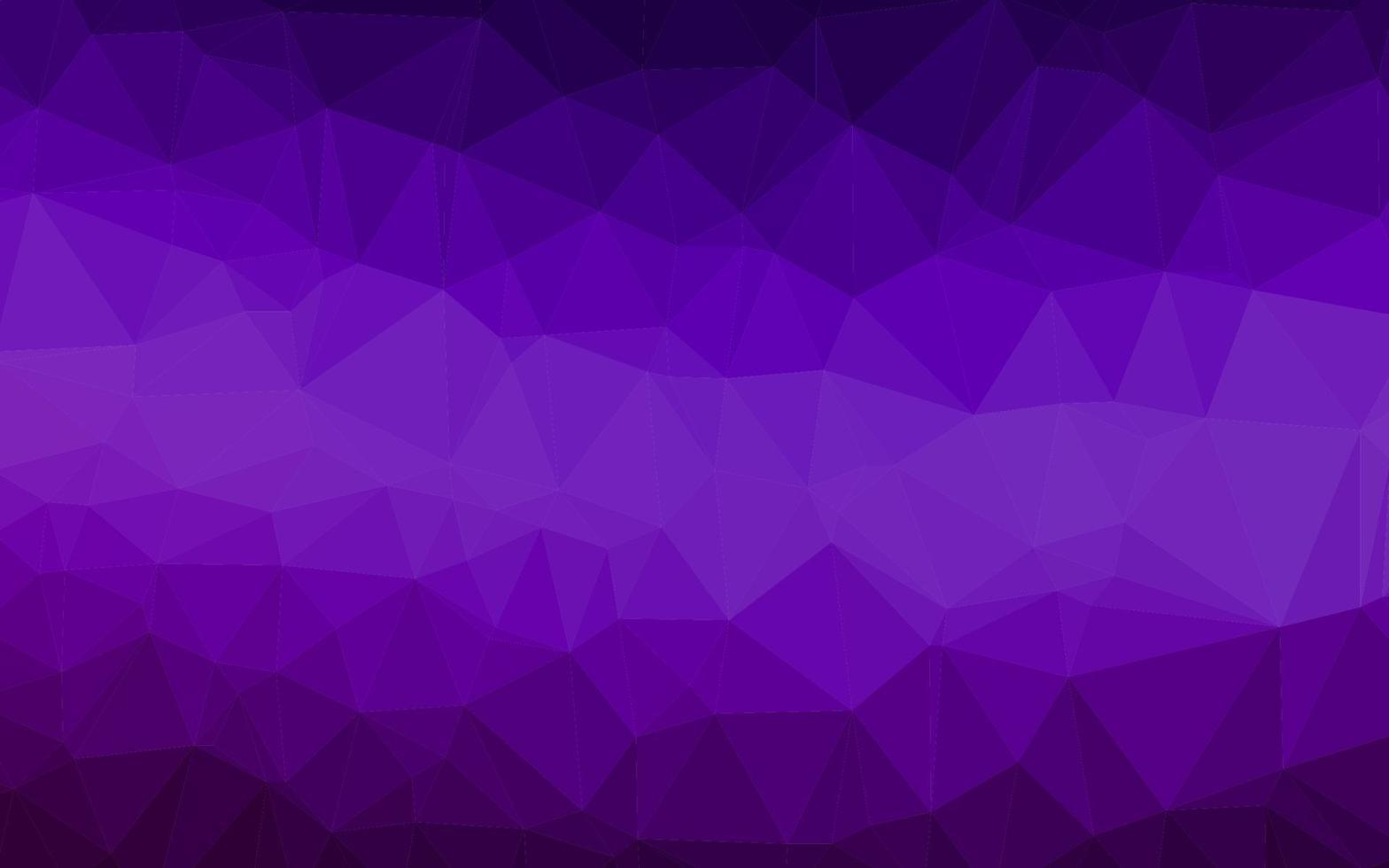 Dark Purple vector abstract polygonal layout.