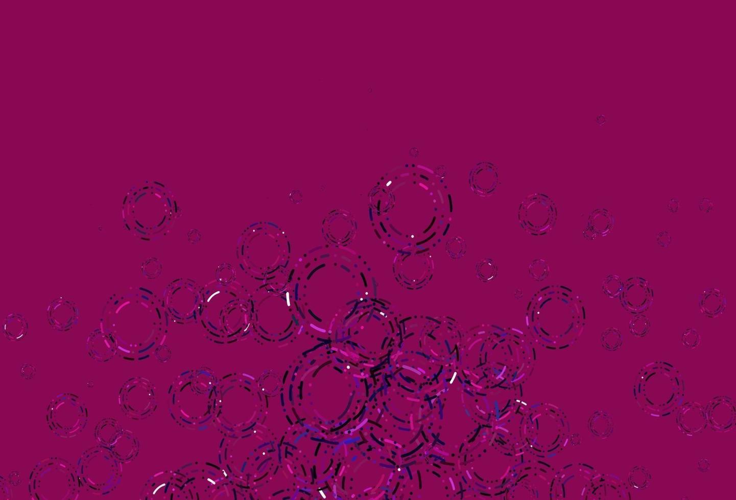 Light Pink, Blue vector layout with circle shapes.