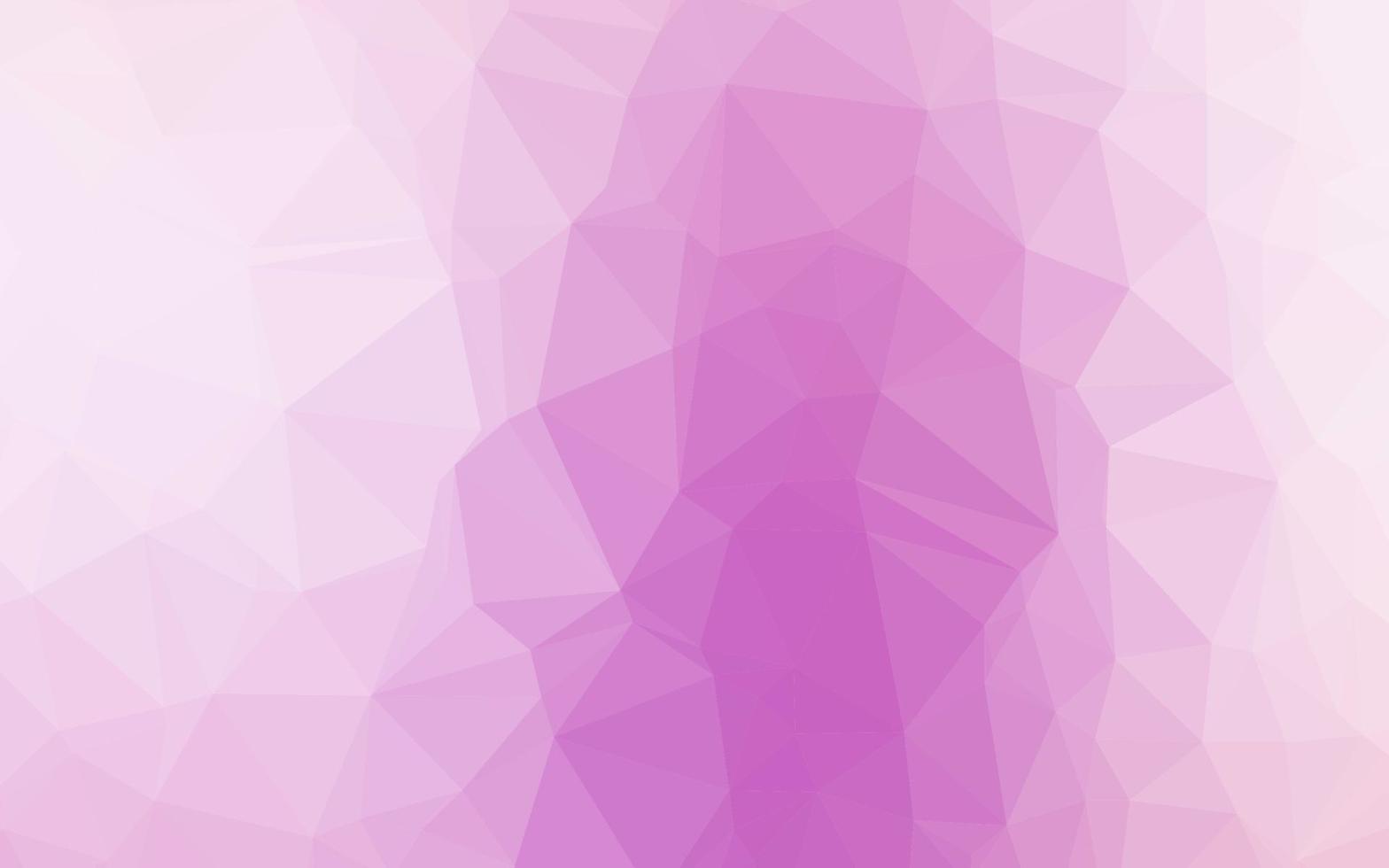 Light Purple vector abstract polygonal cover.