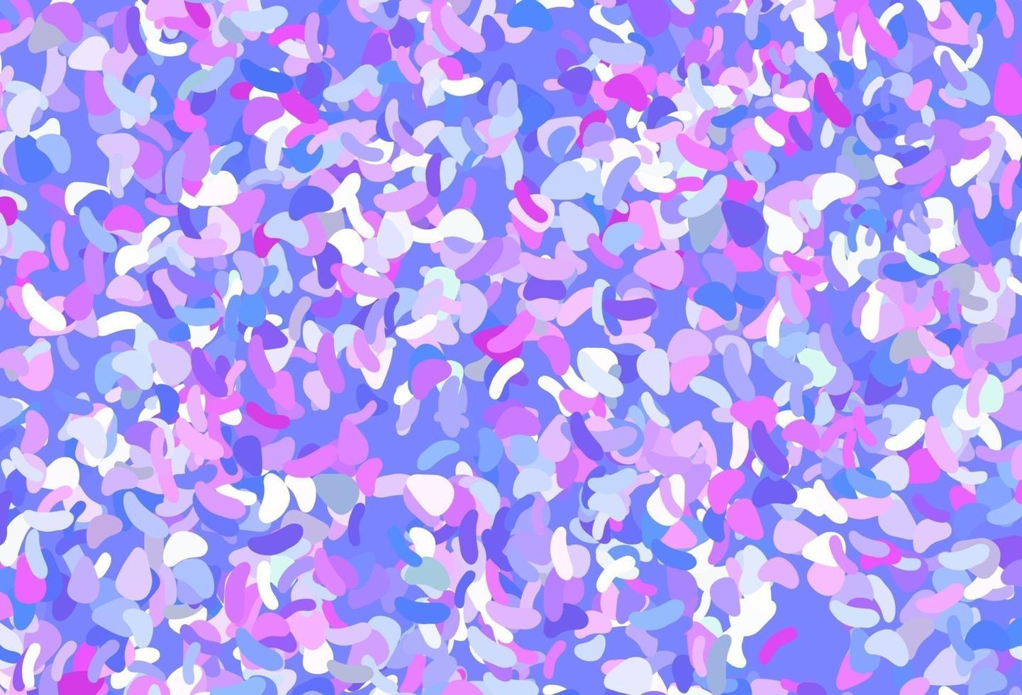 Light Pink, Blue vector template with memphis shapes.