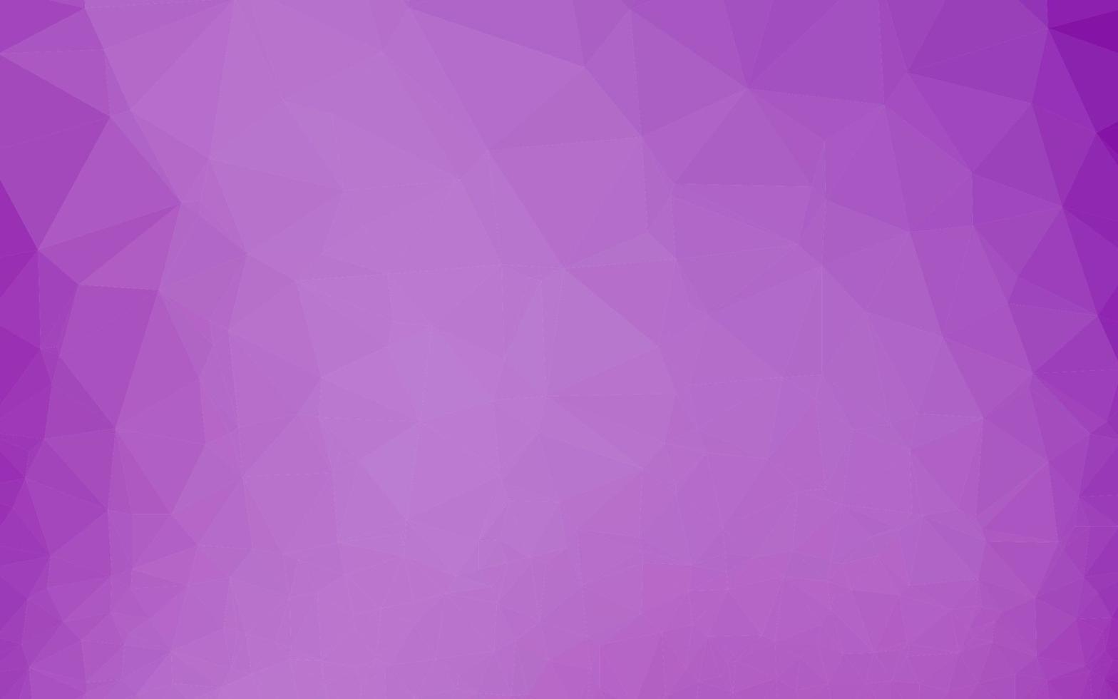 Light Purple vector polygon abstract backdrop.