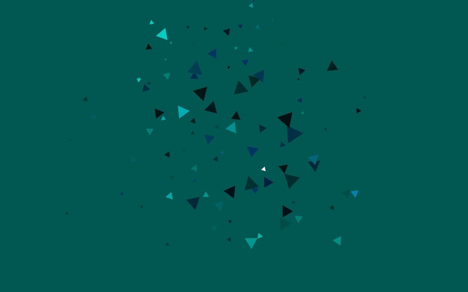 Light Blue, Green vector pattern in polygonal style.