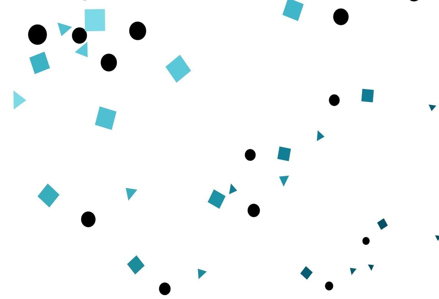Light BLUE vector texture in poly style with circles, cubes.