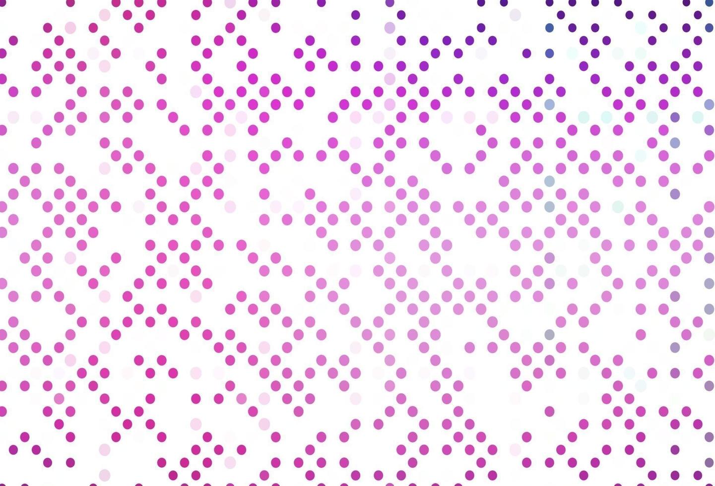 Light Pink, Blue vector cover with spots.