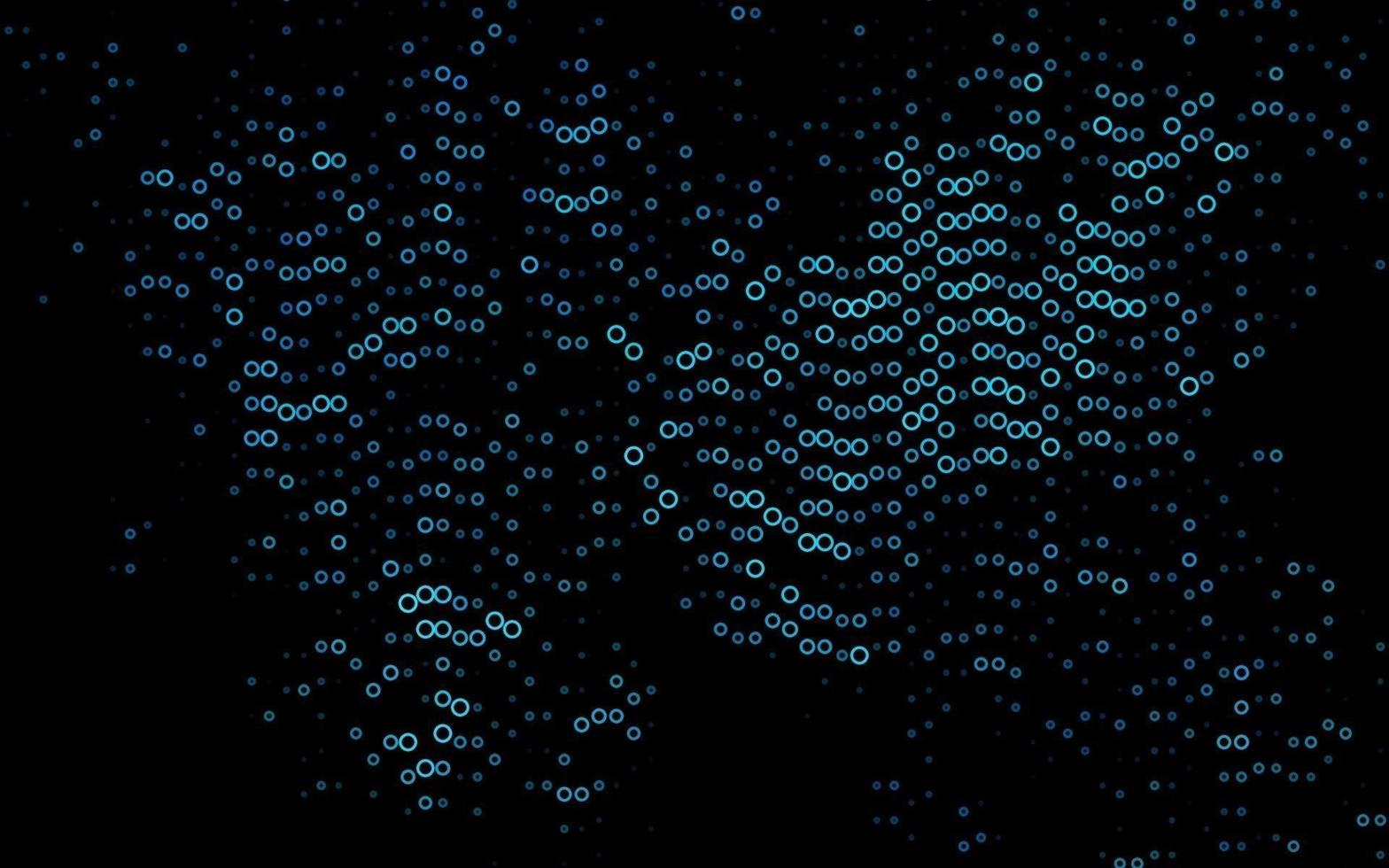Light Blue, Green vector background with bubbles.