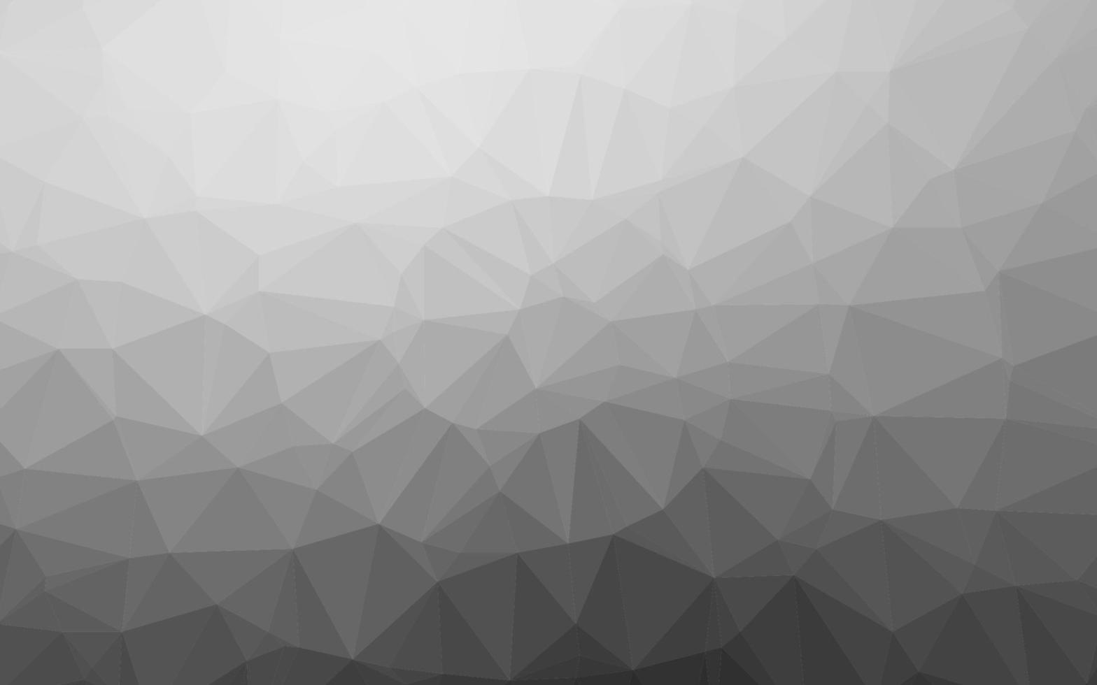 Light Silver, Gray vector polygonal background.