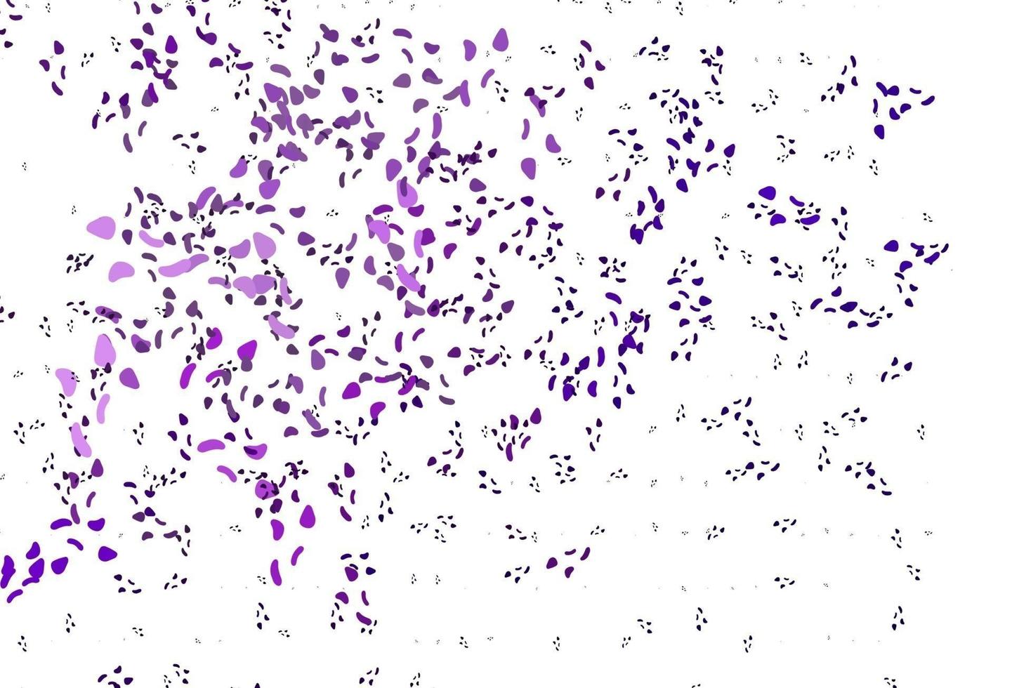 Light Purple vector background with abstract forms.