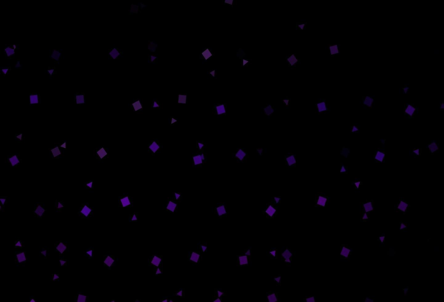 Dark Purple vector pattern in polygonal style with circles.