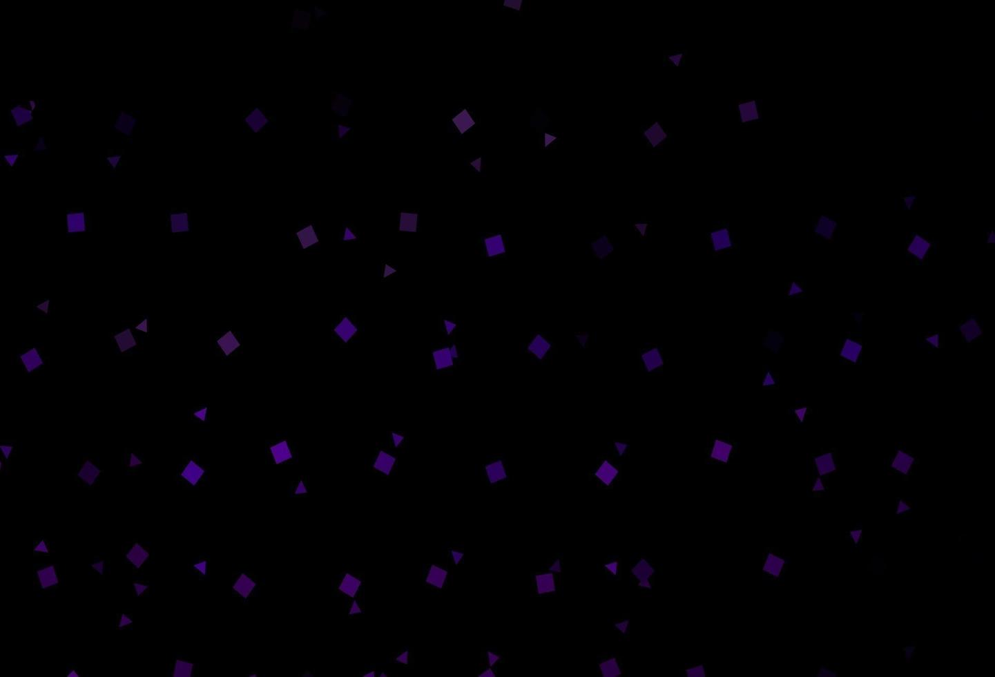 Dark Purple vector pattern in polygonal style with circles.