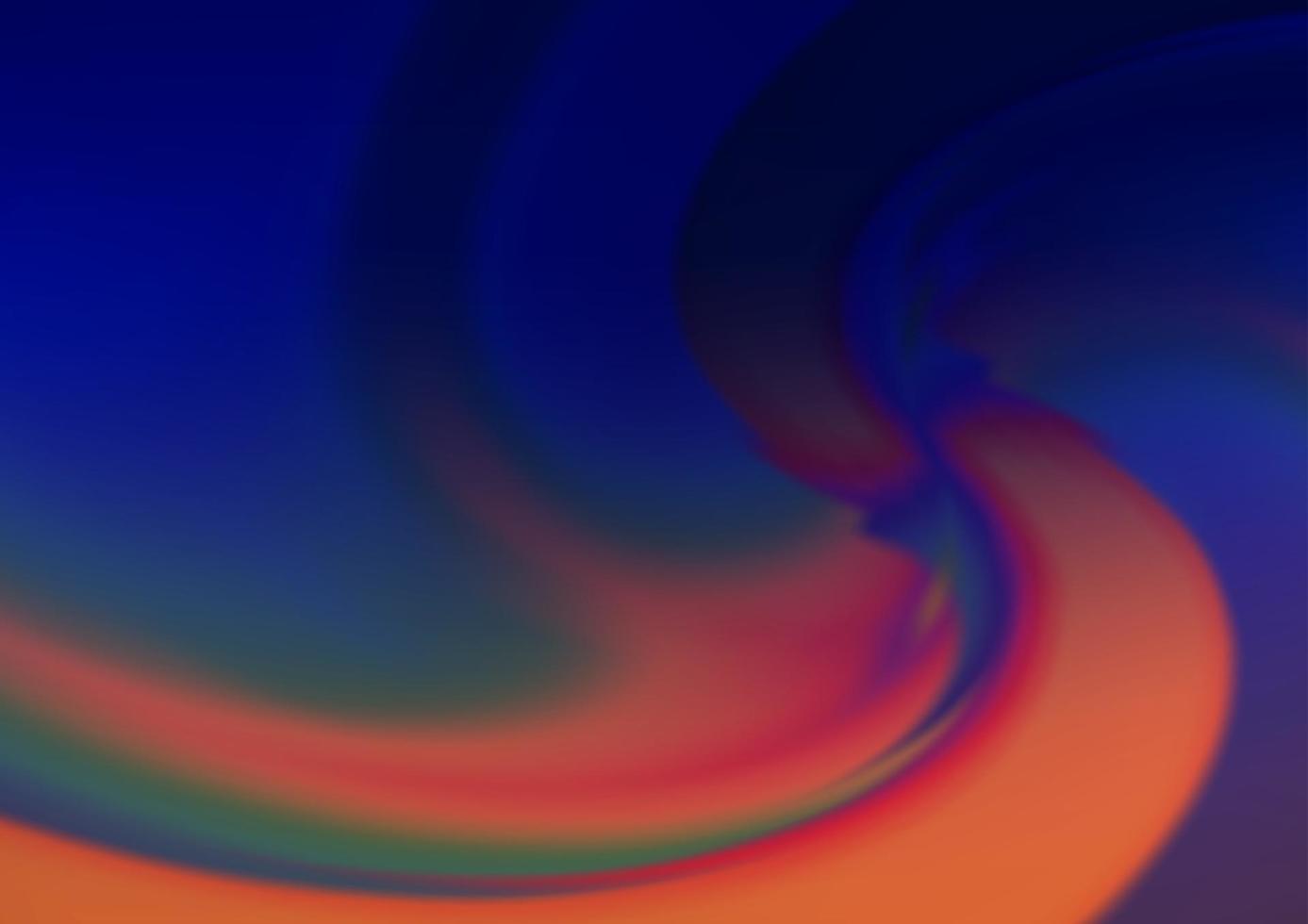 Dark Blue, Red vector background with lava shapes.
