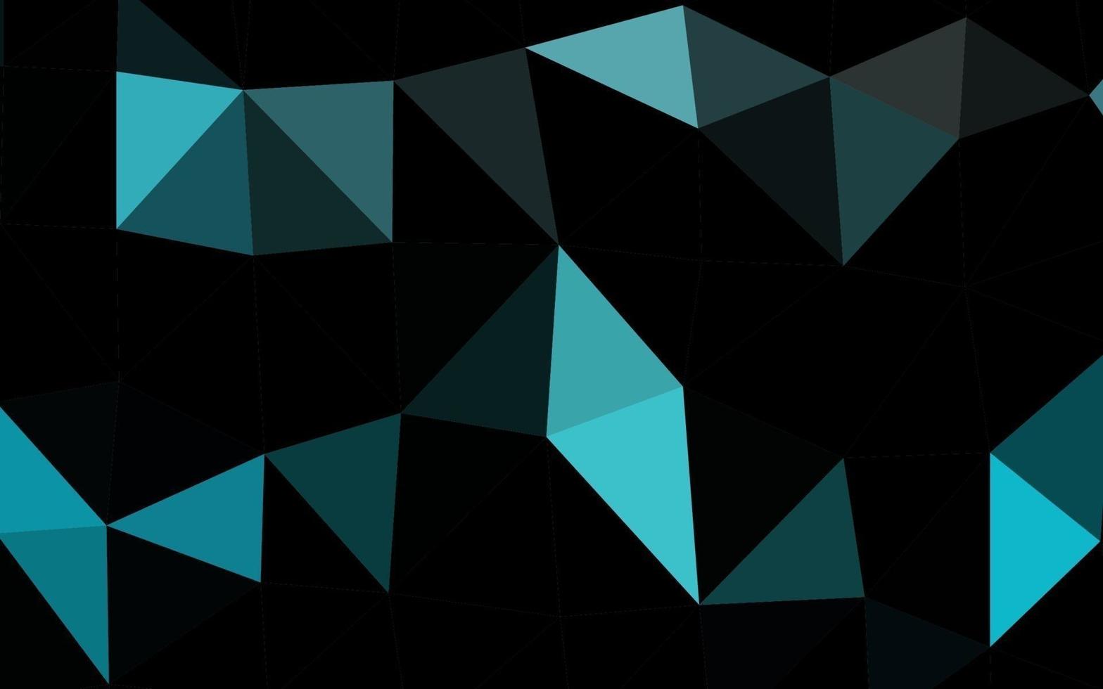 Telón de fondo de mosaico abstracto de vector azul claro.