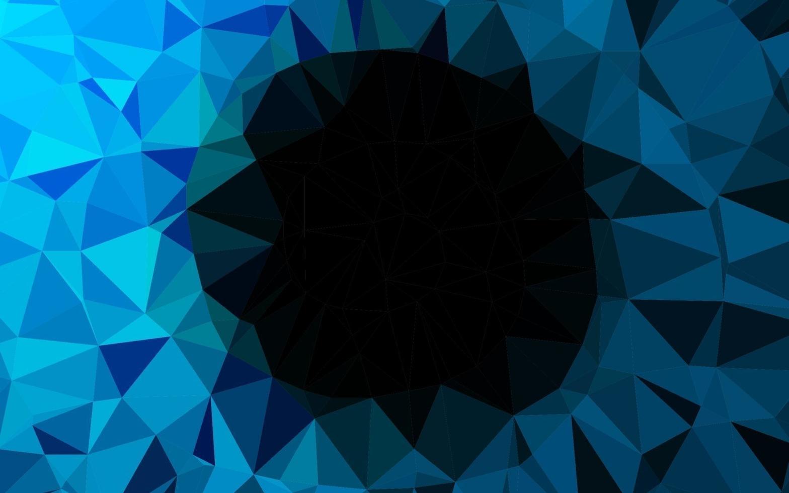 Light BLUE vector polygonal background.