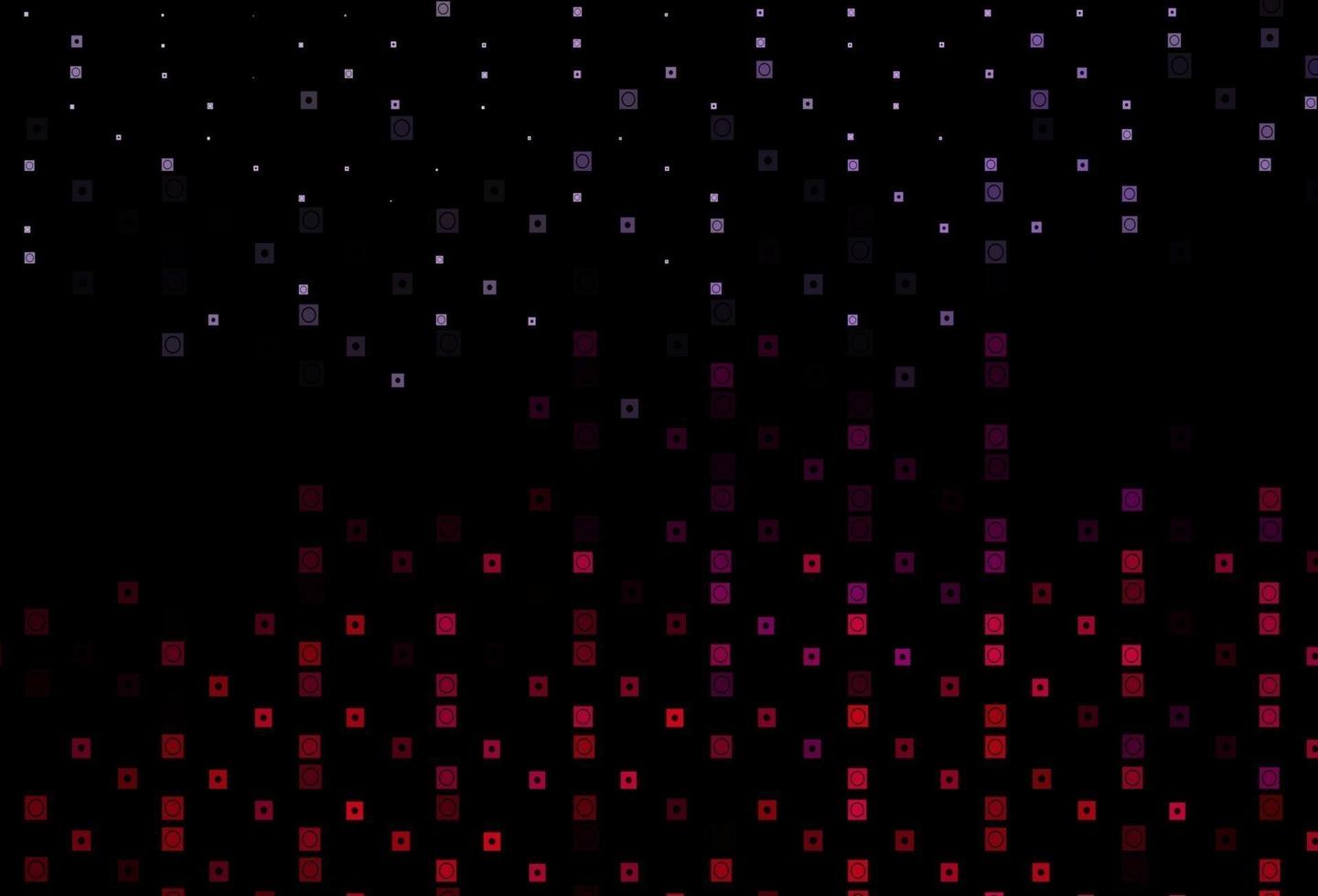 diseño vectorial púrpura oscuro con líneas, círculos. vector